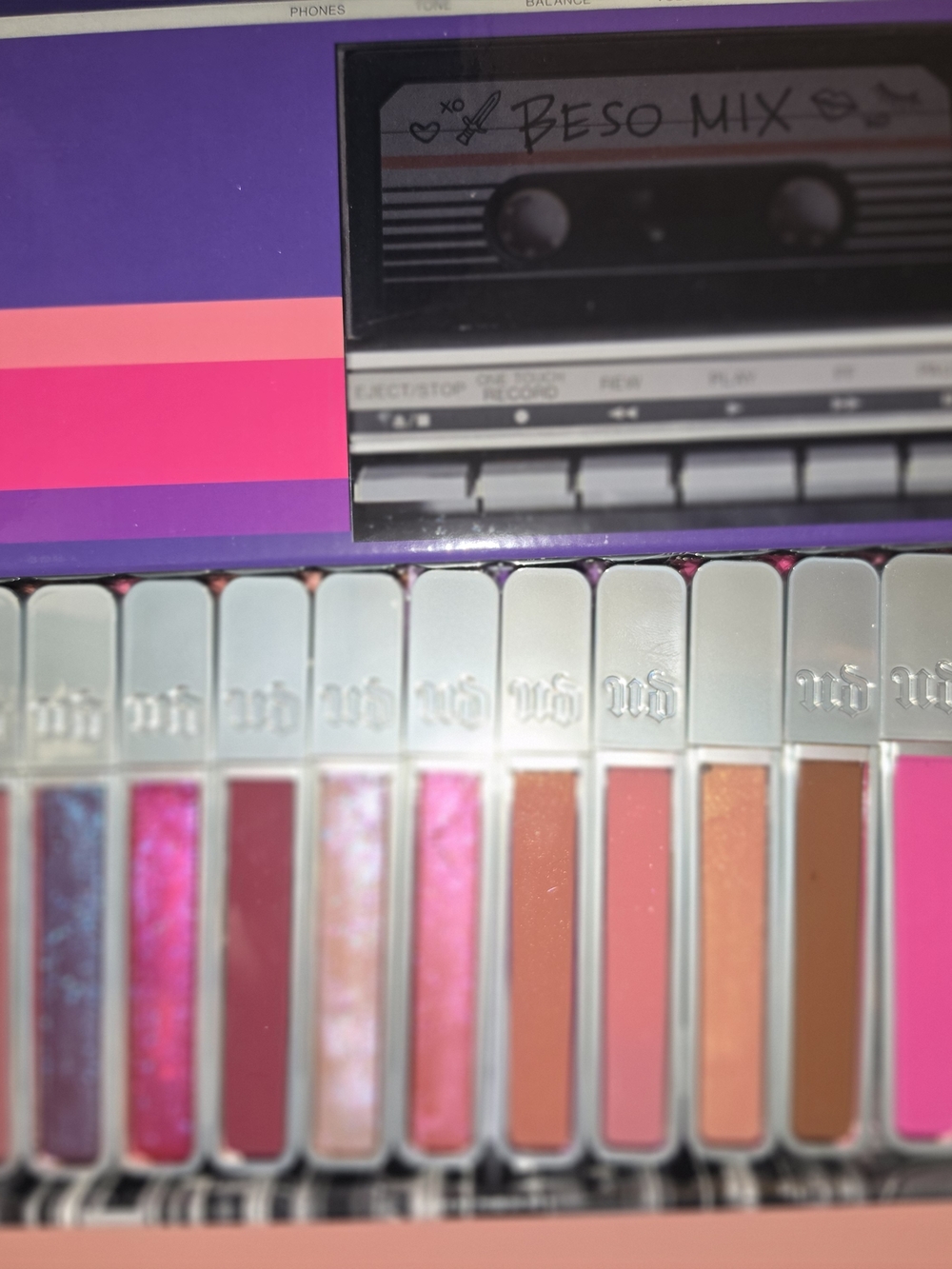 Urban Decay Hi-Fi Mix Lip Gloss Palette Shades - Picture 3 of 6